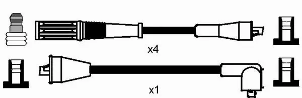 Ignition Cable Kit (7203)