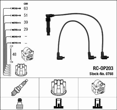 Ignition Cable Kit (0768)
