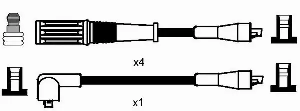 Ignition Cable Kit (7206)