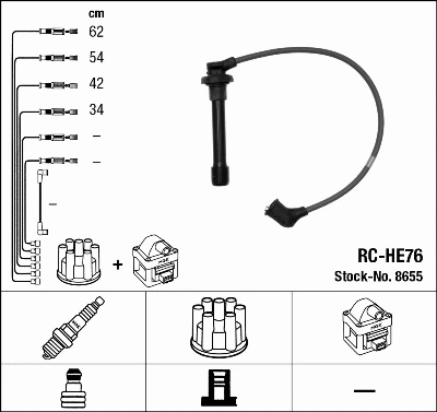 Ignition Cable Kit (8655)