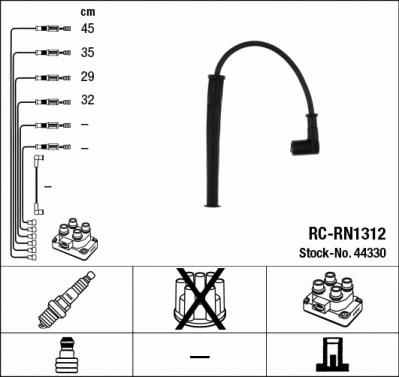 Ignition Cable Kit (44330)