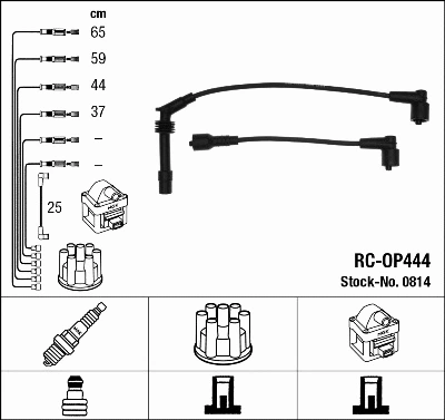 Ignition Cable Kit (0814)
