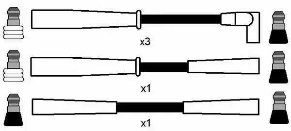 Ignition Cable Kit (7389)