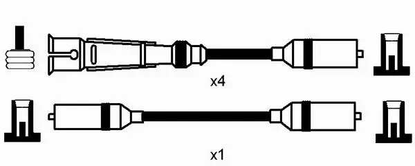 Ignition Cable Kit (8623)