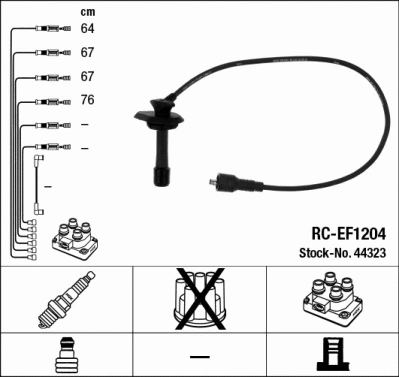 Ignition Cable Kit (44323)
