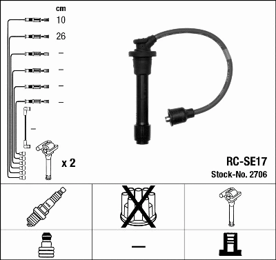 Ignition Cable Kit (2706)