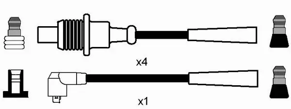 Ignition Cable Kit (7176)