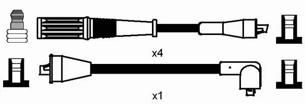 Ignition Cable Kit (7291)