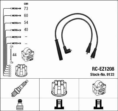 Ignition Cable Kit (9133)