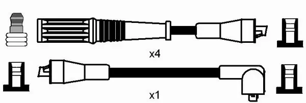 Ignition Cable Kit (8528)