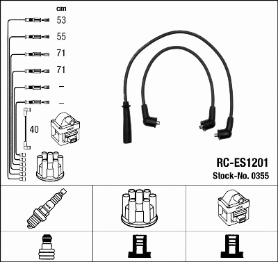 Ignition Cable Kit (0355)
