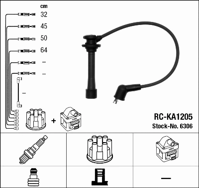 Ignition Cable Kit (6306)
