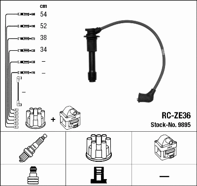 Ignition Cable Kit (9895)