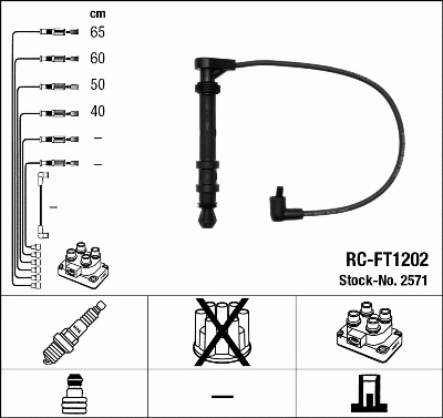 Ignition Cable Kit (2571)