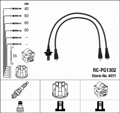 Ignition Cable Kit (6071)