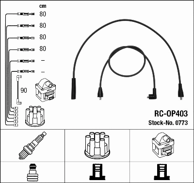 Ignition Cable Kit (0773)