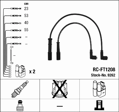 Ignition Cable Kit (9262)
