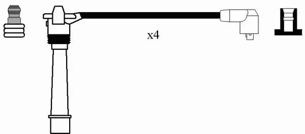 Ignition Cable Kit (7209)