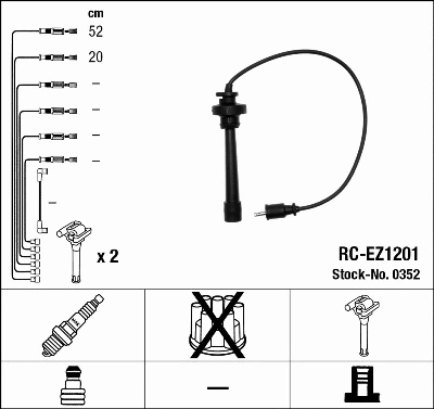 Ignition Cable Kit (0352)