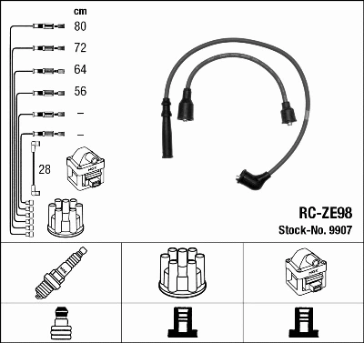 Ignition Cable Kit (9907)
