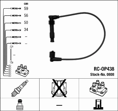 Ignition Cable Kit (0808)