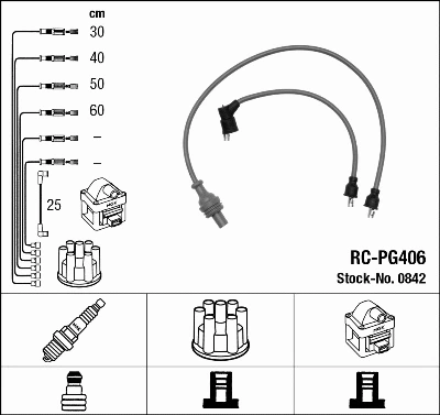 Ignition Cable Kit (0842)