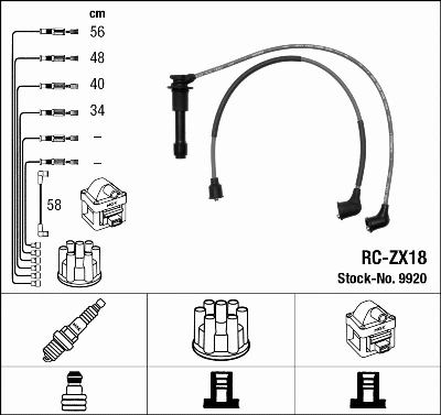 Ignition Cable Kit (9920)