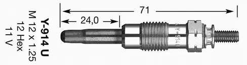 Glow Plug (2643)