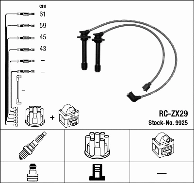 Ignition Cable Kit (9925)