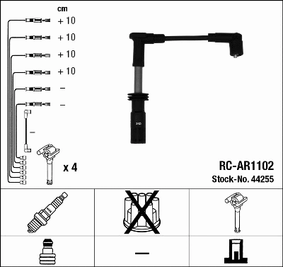 Ignition Cable Kit (44255)