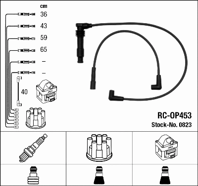 Ignition Cable Kit (0823)