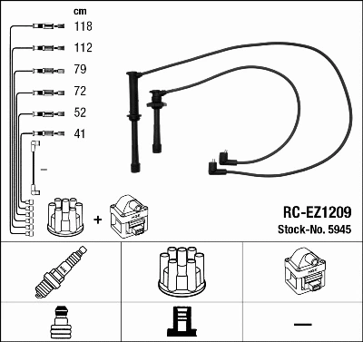 Ignition Cable Kit (5945)
