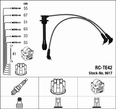 Ignition Cable Kit (9617)