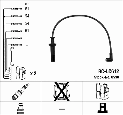 Ignition Cable Kit (8530)