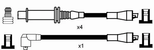Ignition Cable Kit (7374)