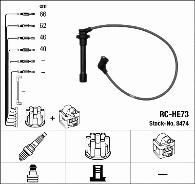 Ignition Cable Kit (8474)