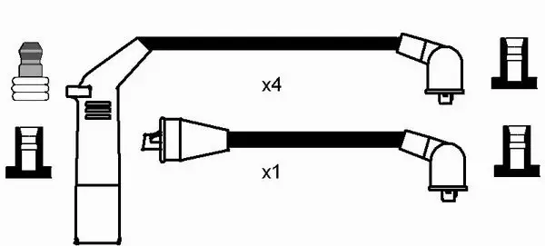 Ignition Cable Kit (0710)