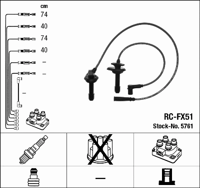 Ignition Cable Kit (5761)