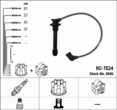 Ignition Cable Kit (9609)