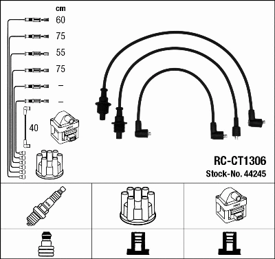 Ignition Cable Kit (44245)