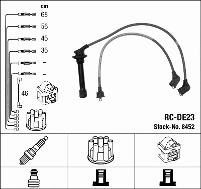 Ignition Cable Kit (8452)