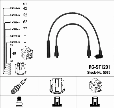 Ignition Cable Kit (5575)