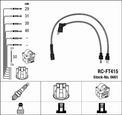 Ignition Cable Kit (0661)