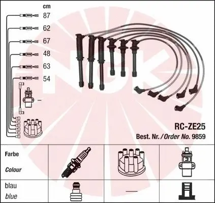 Ignition Cable Kit (9859)