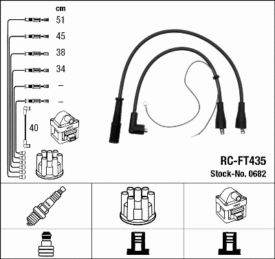 Ignition Cable Kit (0682)