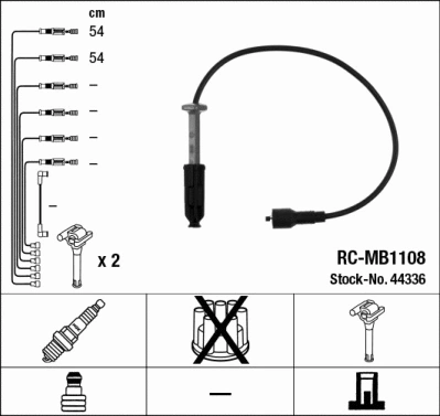Ignition Cable Kit (44336)
