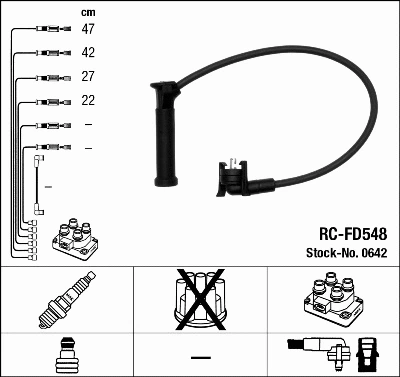 Ignition Cable Kit (0642)