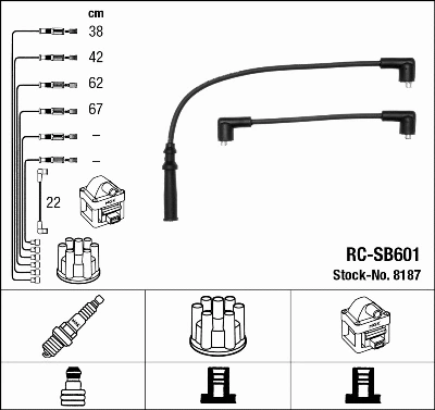 Ignition Cable Kit (8187)