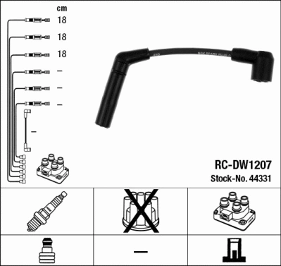 Ignition Cable Kit (44331)