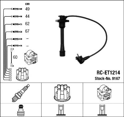 Ignition Cable Kit (9167)